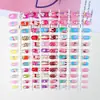 24 Piezas de Adhesivos para Uñas Lindos y Tiernos, Adhesivos para Uñas Coloridos de Gran Venta para Niños de Edad Media y Mayores, Venta Directa de Fábrica Tiras para Uñas Desgastables