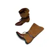 Soltas novas estilo Western Coreano emagrecedoras outono 2026 botas de cavaleiro botas de salto escondido botas de cowboy versátil sensação retrô pernas de calça