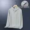 Chaqueta Protectora Solar de Seda de Hielo para Verano 2026 para Hombres y Mujeres, Secado Rápido, Ligera, Estilo Coreano, Casual, Abrigo con Capucha Versátil para Exteriores