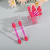 Barra de Sombra de Ojos de Doble Punta Esponja de Látex Desechable Brocha de Maquillaje para Sombra de Ojos Brocha de Maquillaje de Doble Punta Barra de Sombra de Ojos Brocha Individual Venta al por Mayor