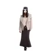 Cárdigan con Doble Cremallera Sudadera con Capucha Chaqueta de Capa de Aire Otoño e Invierno Grueso Ropa para Pareja para Hombres y Mujeres Gris Negro En Stock
