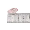 Material para Bisutería DIY de Cuentas Rosas Cristal Artificial Agujero Recto Cuentas Sueltas con Agujero Cuentas Planas Cuentas Redondas Accesorios de Cuentas de Vidrio