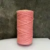 En Stock Cuerda de Algodón de Colores de 3 mm de Tres Hilos Cuerda Pura de Algodón para Tejido de Tapicería Rollos de 100.1 m de Cuerda para Manualidades Hechas a Mano