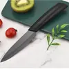 Cuchillo para Fruta 4 pulgadas Hoja Negra Cuchillo Cerámico Cuchillo para Fruta Cuchillo Cerámico Cuchillo para Melón Cuchillo para Alimentos Cuchillo para Pelar Cuchillo para Comida de Bebé