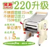Máquina Elétrica de Macarrão Seagull de Aço Inoxidável, Lado Único, Ajustável, Prensa de Massa, Amassador de Massa, Fabricante de Massa para Wonton e Massa para Dumpling para Uso Doméstico e Comercial