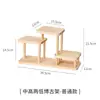Estante para Flores para Repisa de Ventana de Madera Maciza, Soporte Decorativo Creativo para Suculentas, Estante de Almacenamiento Multinivel para Escritorio en Esquina de Balcón Interior