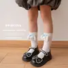 Calcetines Infantiles de Primavera y Otoño, Calcetines de Media Pantorrilla para Niños y Niñas, Lindos Calcetines Holgados para Bebé con Personaje Kuromi de Felpa 3D