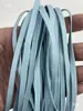 Ribete de Cuero Sintético con Tiras de Fileteado, Tiras Plegadas Prensadas para Accesorios de Ropa, Textiles del Hogar, Disfraces Tradicionales, Tiras Delgadas de Cuero Decorativas