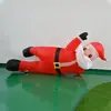 Santa Claus Inflable Transfronterizo de 6 pies Modelo Inflable Iluminado con LED Modelo Inflable Navideño Accesorios de Decoración para el Jardín