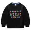 Primavera y Otoño 2026 Estilo Coreano de Dibujos Animados Ropa Nueva para Niños Sudadera de Cuello Redondo Camisetas de Algodón de Manga Larga para Niños y Niñas