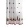 Cortinas de Santa Claus Americano Cortinas Semi-Opacas Sala de Estar de Navidad Dormitorio Estudio Balcón Ventana Saliente Spot Venta al por Mayor