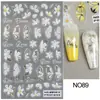 Belleza Completa Transfronteriza Nuevas Pegatinas para Uñas Navidad Ángel Papá Noel Oso Muñeco de Nieve Pegatinas para Uñas