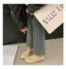Sapatos de Bico Redondo com Laço para Mulheres 2025 Verão Novo Retrô Estilo Britânico Casual Versátil Sapatos de Feijão Atacado