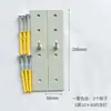 Soporte para Calentador de Agua Eléctrico Colgador Invisible Gancho de Refuerzo para Pared Hueca Gancho Plano Simple Tabla Colgante Pequeña Gancho con Placa Trasera Reforzada