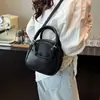 Bolsa Transfronteiriça Nova com Padrão de Lichia 2025 Verão Versátil para o Dia a Dia Bolsa de Mão Moda de Alto Padrão Bolsa de Ombro Único Transversal