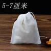 ~~Bolsa Marinar con Separador de Residuos, Bolsa Desechable No Tejida para Polvo de Medicina, Cinturón de Gasa para Hervir Medicina, Bolsa de Filtro para Preparar Té