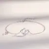 Pulseira de planeta estilo coreano feminina design simples e fresco pulseira estrela Pedra da Lua estilo ins pulseira para namoradas presente