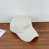 Novo boné macio com bordado tridimensional de letras furadas para primavera e verão, boné de sol e boné de beisebol unissex