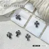 Decoraciones de Uñas Cruzadas Estilo Punk, Pedrería para Uñas de Aleación, Pedrería para Uñas Halloween Estilo Oscuro Retro de Moda