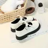 Zapatos de Princesa de Cuero para Niñas 2026 Nuevo Primavera Suela Suave Zapatos Mary Jane Negros Estilo Universitario Zapatos de una Sola Pieza