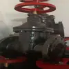 Válvula Gaveta de Ferro Fundido para Tubulações de Esgoto Urbano Z45T-10/16 DN250 Válvula Gaveta com Haste Oculta Manual