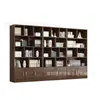 Estantería con Cerradura Armario de Oficina Archivador Filing Cabinet Almacenamiento Estantería de Pared Combinación de Piso Armario de Almacenamiento de Madera
