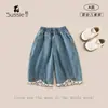 Pantalones para Niñas 2026 Otoño Nuevas Llegadas Ropa para Bebés Pequeños Niños Pantalones Vaqueros Largos Ropa de Otoño para Bebé Niña Pantalones de Pierna Ancha con Encaje