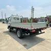 Camión de caja de tamaño mediano con carrocería de acero sellada, utilizado para productos de comercio electrónico, artículos de primera necesidad y transporte logístico urbano y rural