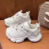 Zapatos de Padre Populares con Suela Gruesa para Mujer, Nuevo Modelo Primavera 2026, Malla Transpirable, Aumentadores de Altura, Modernos, Ligeros, Calzado Deportivo Casual