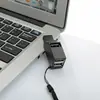 Mini estação de acoplamento três em um portátil hub usb3.0 estação de acoplamento de 3 portas divisor de alta velocidade HUB multiportas