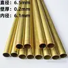 Diámetro 1 2 3 4 40 50 mm tubo redondo pequeño de latón capilar hueco de pared delgada h62/h65 tubo de latón protección ambiental