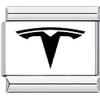 Módulo de logotipo de carro de luxo mundial de personalidade da moda DIY atacado personalidade alto senso elástico pulseira de aço inoxidável caseira