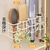 Estante de Almacenamiento para Rizadores de Baño, Soporte Antiescaldaduras para Planchas, Soporte de Pared para Planchas Alisadoras y Peines de Baño, Instalación sin Taladro