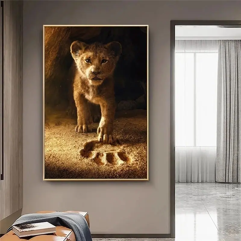 Cute-Animal-Canvas-Painting-Po