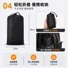 Capa impermeable tres en uno de comercio exterior, dosel multifuncional para montañismo transfronterizo, tapete de suelo, impermeable de PU de una pieza portátil al por mayor