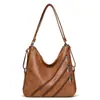 Bolsa Tote Retro de Moda Simple para Mujer 2026, Gran Capacidad, Moderna, Casual y Elegante para el Uso Diario