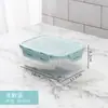 Lonchera de Plástico con Broche, Recipiente Sellado para Alimentos para Refrigerador, Lonchera Portátil de Grado Alimenticio para Estudiantes, Lonchera para Exteriores