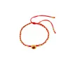 Pulsera de Moneda de Cobre Serie 26 Años de Fortuna Edición de Año Nuevo Estilo Chino Simple y Elegante Pulsera Ajustable de Hilo Rojo Trenzado