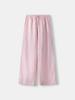 2025 Verano Europeo y Americano Nuevo Ropa de Mujer Transfronteriza a Rayas Cómodo Casual Versátil Pantalones Ropa Exterior Pantalones con Cintura Elástica