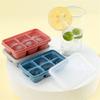 Sorvete Cubo de Gelo Caixa de Gelo Forma de Congelamento Freezer Rápido Geladeira Doméstica Caixa de Gelo Congelado Celebridade da Internet com Tampa