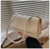 Popular tecido textura bolsa feminina 2021 outono e inverno nova bolsa feminina cadeia moda ombro mensageiro bolsa bolsa