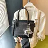 Bolsas Femininas da Moda para Comércio Exterior 2025 Nova Coleção de Verão Versátil Ombro Transversal Casual Tote Bolsa Saco