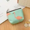 Cartera Monedero para Mujer, Mini Portallaves Portátil, Tarjetero, Bolsa Pequeña de Lona de Tela para Guardar Audífonos, Bolsa de Tela para Estudiante