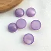 Arena movediza de ensueño, purpurina, geométrico, redondo, media pastilla, parche de resina, accesorios, pendientes de mano DIY, pinza para el pelo, venta al por mayor