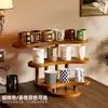 Estante de Almacenamiento para Portavasos de Escritorio Estilo Escalera Multicapa para Hogar Sala de Estar Sala de Té Organizador de Vasos Estante de Exhibición Curvo