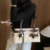 2026 Nuevo Bolso de Hombro Retro Estilo Coreano para Mujer Bolso Cruzado Versátil Bolso Tote de Nicho de Moda Diaria Bolso de Mano