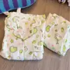 Pijama de Gatinho Maçã Verde Desenho Animado Conjunto de Duas Peças Cardigan Primavera e Outono Macio e Fofo Estilo Princesa Roupas de Casa