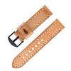 Adecuado para Correa Apple Cuero Suave de Grupa de Caballo Curtido Vegetal Cuero Vacuno Hecho a Mano Correa de Cuero Genuino Engrosado iwatch para Hombres y Mujeres