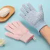 Exclusivo para Nuevos Usuarios 0.01Exfoliante Exfoliante de Doble Cara con Cinco Dedos, Nylon Espesado Amigable con la Piel, Exfoliante Perezoso