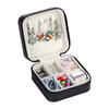 Caja de Joyería Portátil para Niños Princesa Niña Accesorios para el Cabello Caja de Joyería Cuerda para el Cabello Pasador Caja de Almacenamiento de Pulseras Caja de Joyería de Regalo